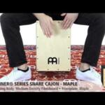 Video thumbnail 0 - Meinl Headliner Snare Cajon, Maple Frontplate