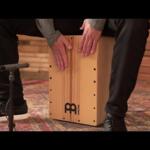 Video thumbnail 0 - Meinl Percussion Snarecraft Cajon 80, Heart Ash - SC80HA