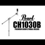 Video thumbnail 0 - Pearl CH-1030B Boom Cymbal Holder with Gyro-Lock Tilter