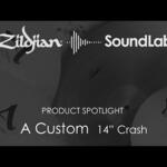 Video thumbnail 0 - Zildjian A Custom Brilliant Crash Cymbals