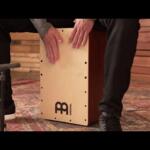 Video thumbnail 0 - Meinl Percussion Snarecraft Cajon 100, Almond Birch / Baltic Birch - SC100AB-B