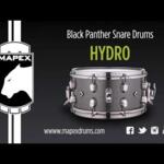 Video thumbnail 0 - Mapex Black Panther HYDRO 13"x7" Maple Snare BPNML3700LFB