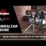 Video thumbnail 0 - Gibraltar 9608E Round Throne w/ Vinyl seat