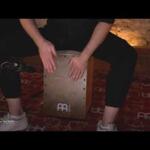 Video thumbnail 0 - Meinl Percussion Snarecraft Cajon 80, Burl Wood - SC80BW