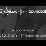 Video thumbnail 0 - Zildjian A Custom Projection Crash Cymbals