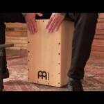 Video thumbnail 0 - Meinl Percussion Snarecraft Cajon 100, Baltic Birch - SC100B